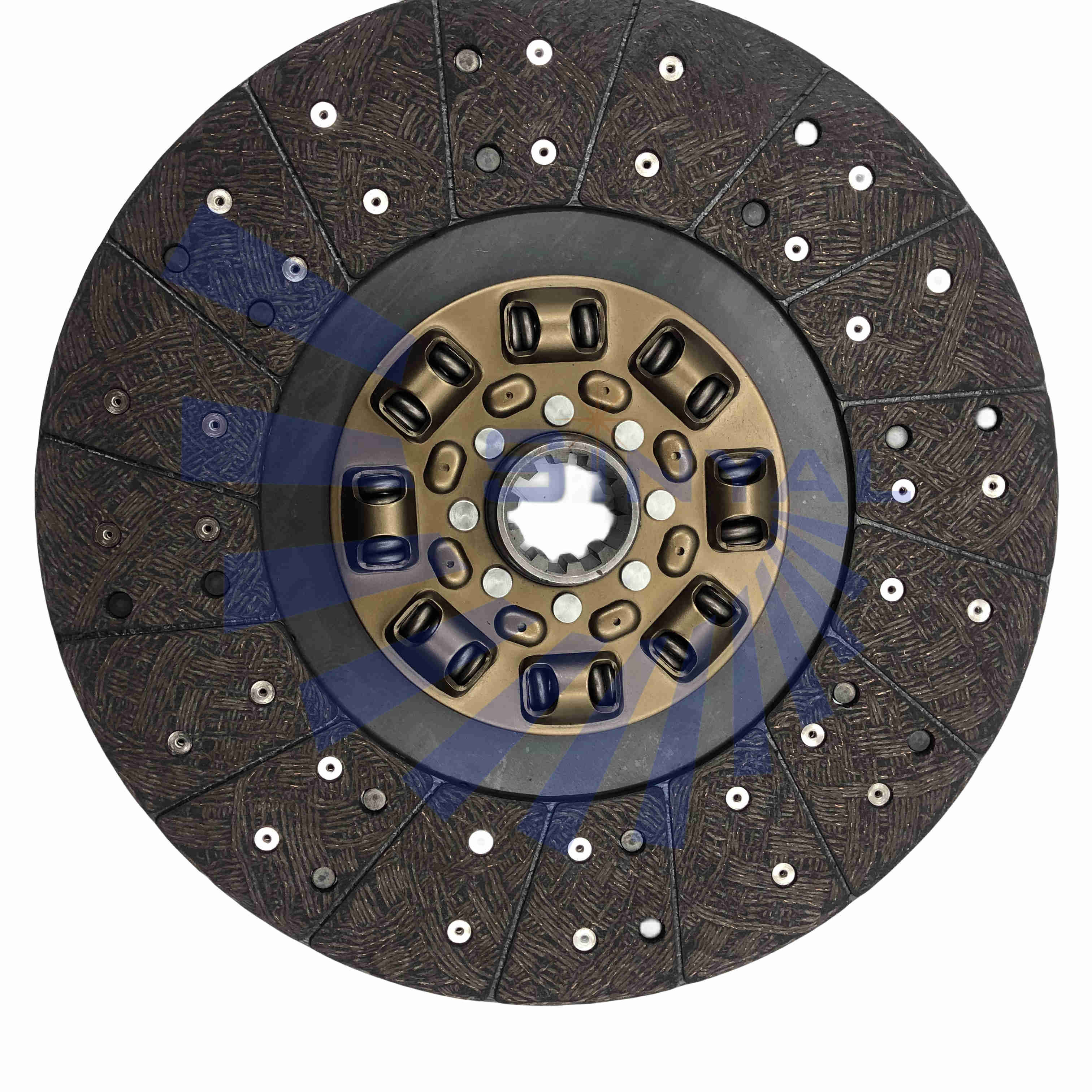 EQ395 YUTONG Disque d'assemblage de l'embrayage Plaque de pression YC6108